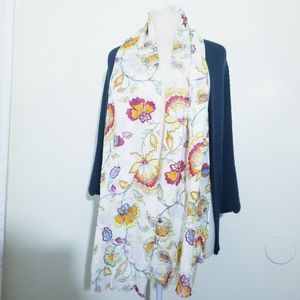 Floral light weight  scarf